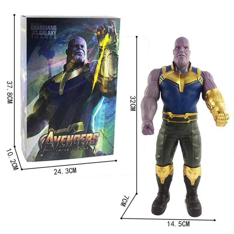 

avengers infinity war thanos Figure Nendoroid 32cm PVC Super Heros Infinity Gauntlet Thanos Action Figure Toys