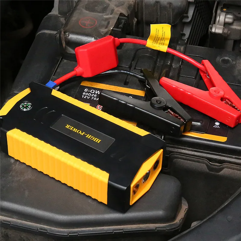 Автомобильный стартер power Bank 12 V 600A автоматический усилитель многофункциональное аварийное зарядное устройство зажигания для автоматического запуска батареи