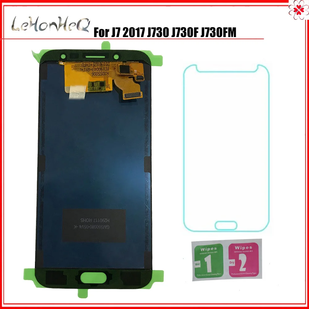 

For Samsung J7 Pro 2017 J730 J730F J730FM LCD Display Touch screen Digitizer Assembly for samsung J7 J730 Adjust Brightness LCD
