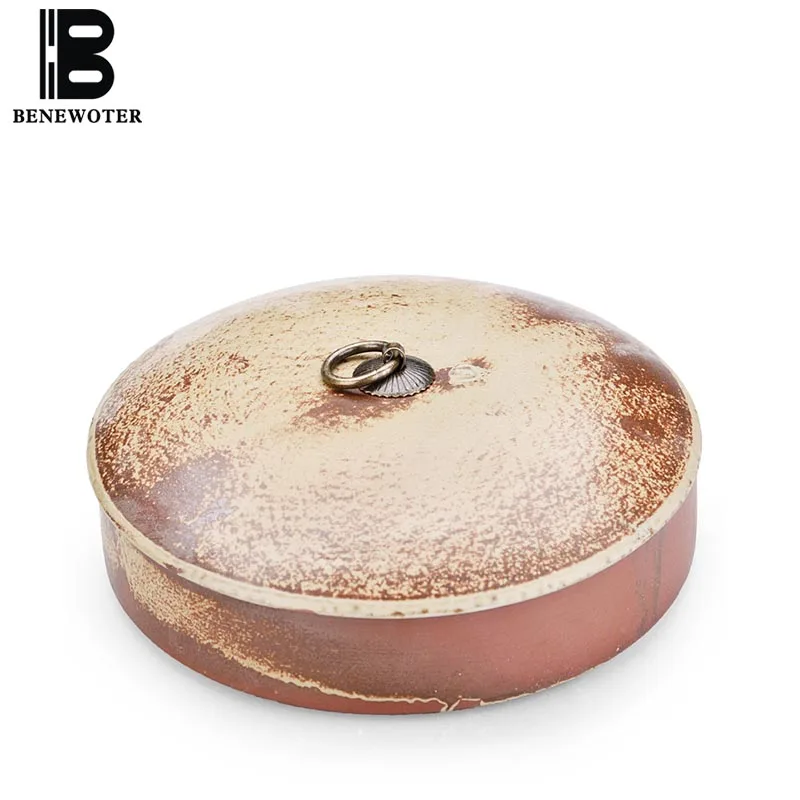  Vintage Ceramic Tea Caddy Pu'er Tea Cans Tea Storage Box Kitchen Accessories Food Containe Tea Wash - 32948525102