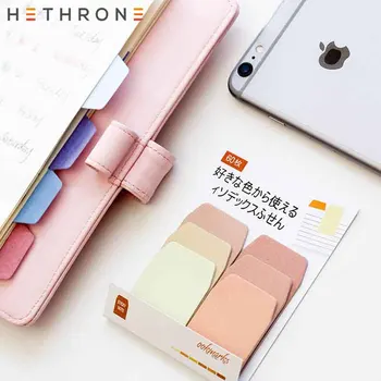 

Hethrone Gradient ramp Colorful index Cute Sticky Notes Stationery Kawaii Sticky Notes planner Papeleria Sticker Memo notepad
