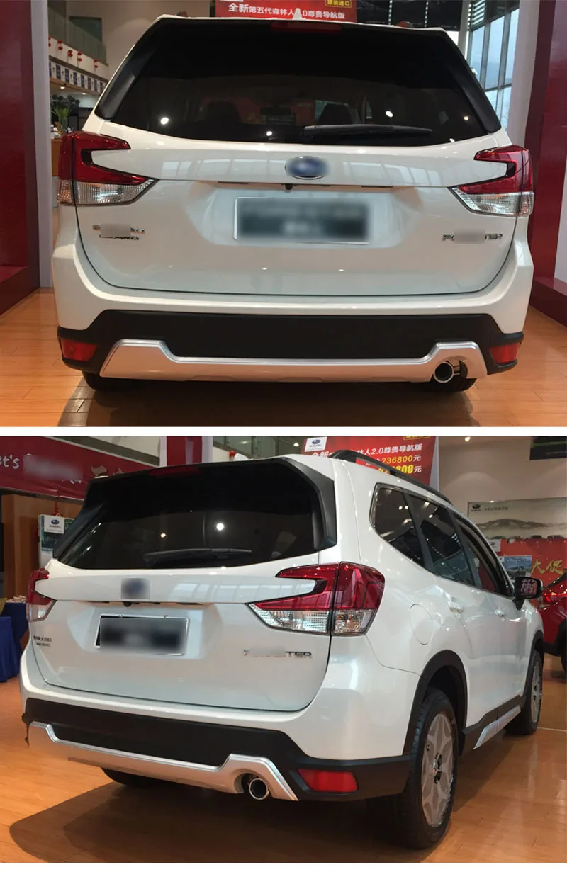 New arrival front&rear bumper cover bull bar bumper guard for Subaru Forester,ABS material,original style, upgrade your car