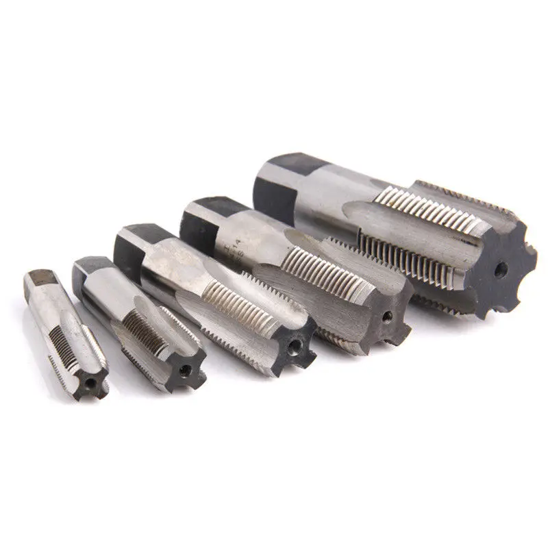 G1/8 1/4 3/8 1/2 3/4 1 BSP HSS Taper Pipe Tap Metal Screw Thread Cutting Tool ► Photo 2/6