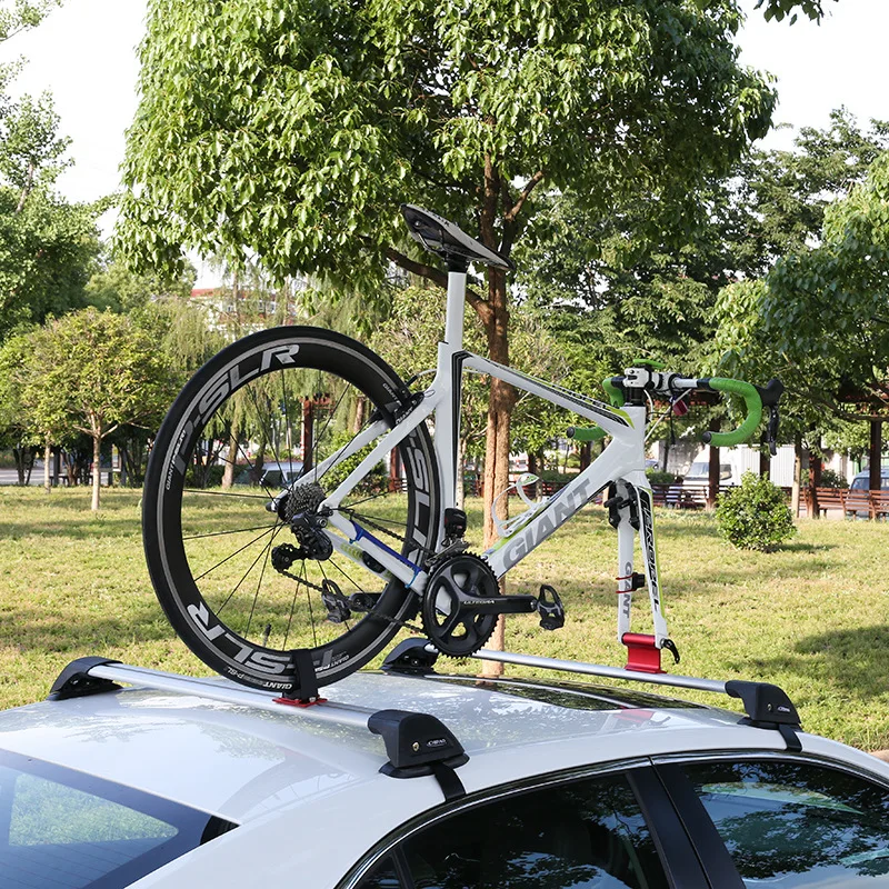 

Road Bicycle MTB Roof Rack Quick Release Bicycle Mounting Bracket Fixed Clip Luggage Car Rack