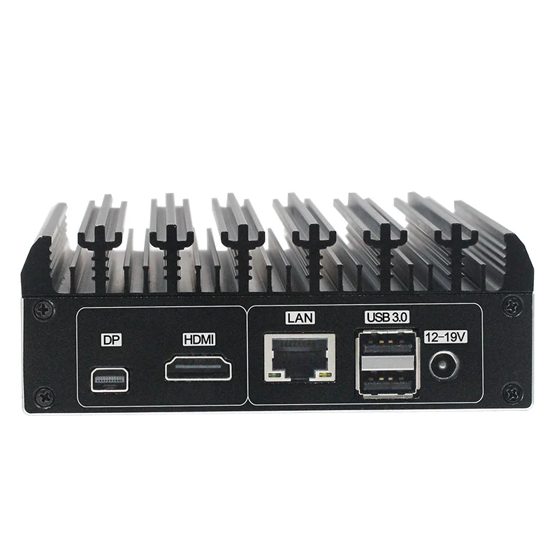 Мини Pfsense NUC ПК с одной lan промышленного мини корпусе i3/i5/i7 Безвентиляторный barebone системы компьютер