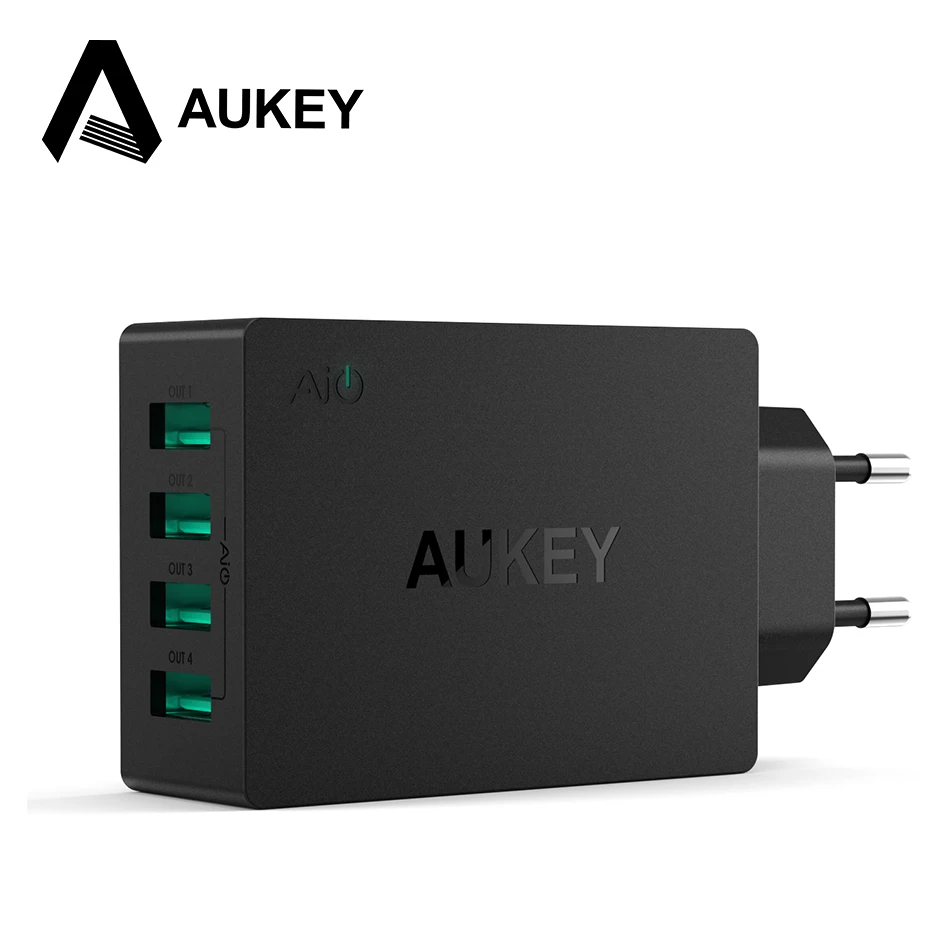 

AUKEY USB Charger Universal Smart Travel Wall Charger Mobile Phone Adapter For iPhone 7/7Plus & Other Smart Phones EU US Plug