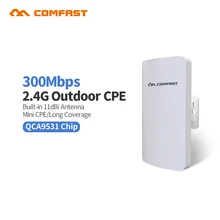 Comfast CF-E110N Outdoor Mini Wireless WIFI Extender Repeater AP 2.4G 300M Outdoor CPE Router WiFi Bridge Access Point AP Router
