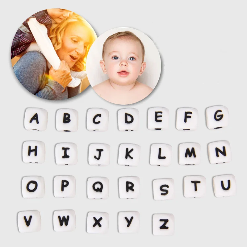 Бусины для прорезывания зубов 12 мм 30 шт.|teethers for babies|silicone bpateether silicone |