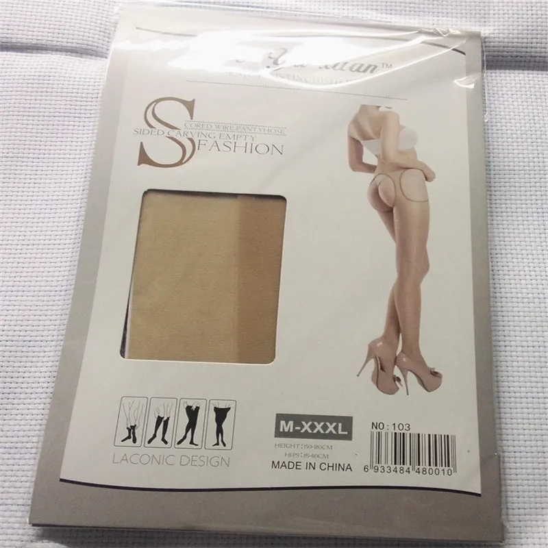 skin stocking Колготки женские Женские эротические женские чулки, открытые колготки с вырезами, ультратонкие мягкие прозрачные колготки, нижнее белье, сексуальные костюмы - Цвет: skin stocking