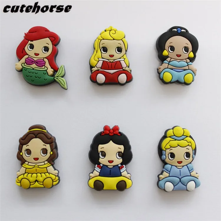 

Hot sale Princess Series fridge magnets Creative PVC fridge magnets
