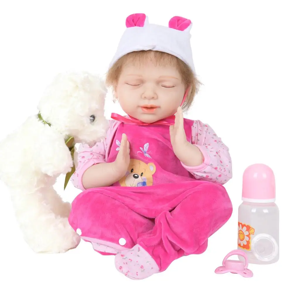 

New Arrival Simulation Baby Doll Full Silicone Vinyl Reborn Baby Doll Hot Sale Lifelike Princess Kids Toy Children Birthday Gift