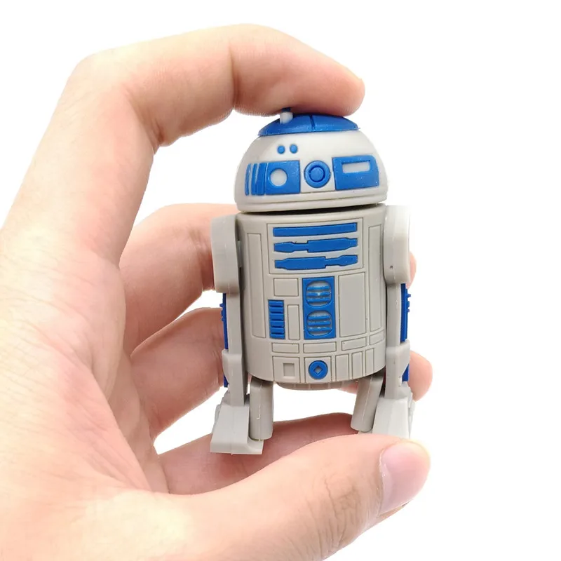 Usb флеш-накопитель star war, флеш-накопитель серии R2D2, робот, 4 ГБ/8 ГБ/16 ГБ/32 ГБ, usb 2,0, флеш-диск, карта памяти, полная емкость, флеш-накопитель