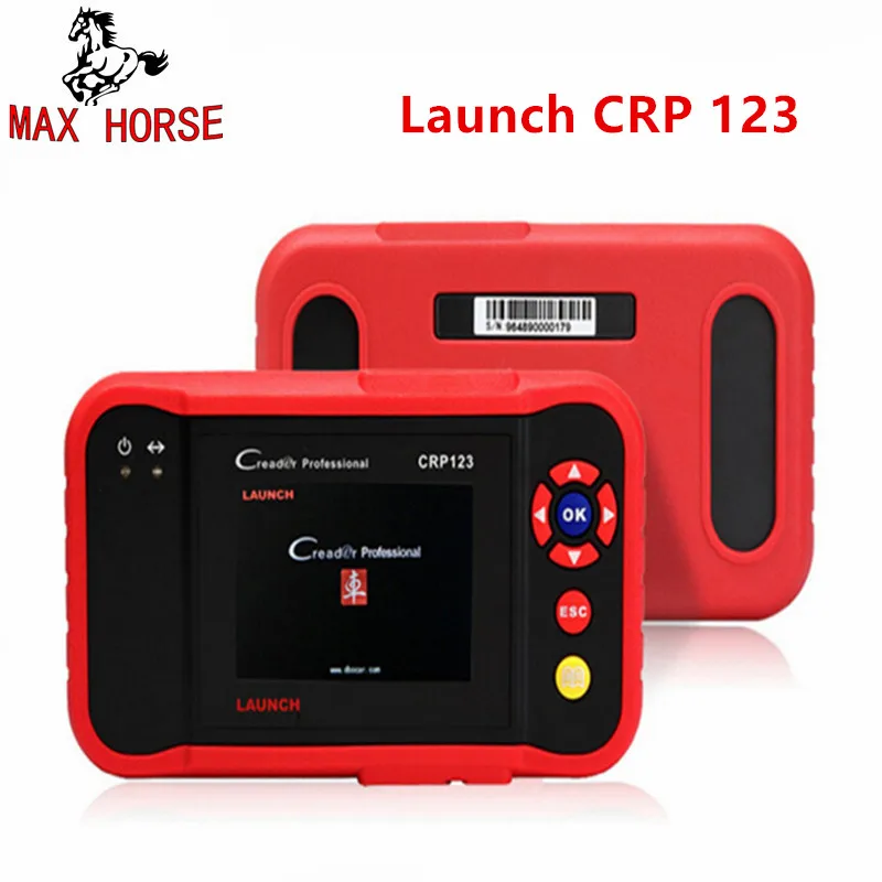 

Professional Scanner Tool Launch X431 Creader CRP123 Launch CRP 123 ABS SRS Transmission And Engine Update Via Internet