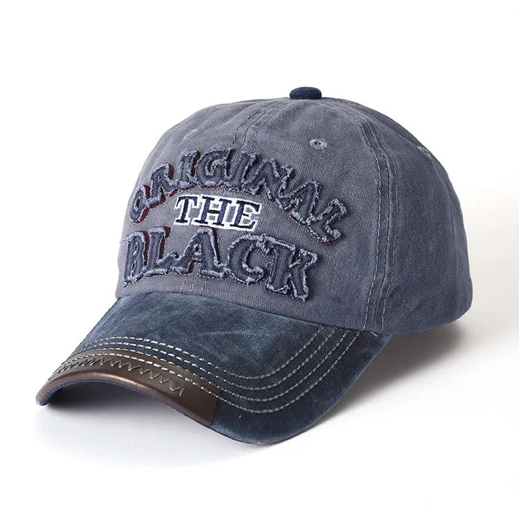 [HEAD BEE] брендовая бейсболка для взрослых с буквами Snapbacks патч в виде шляпы хип-хоп кепка для мужчин летняя хлопковая шапка - Цвет: navy adult