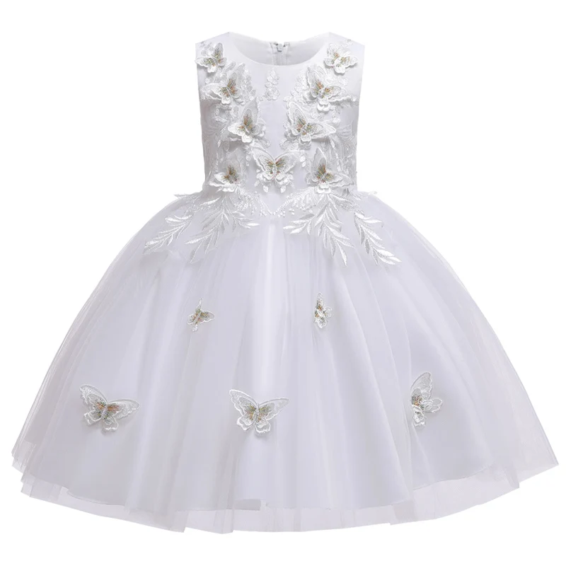 Детские платья для девочек; элегантное платье принцессы; коллекция года; летнее платье с цветочным узором для девочек; платье для свадьбы и вечеринки; детское платье; костюм
