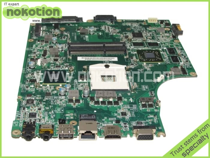 NOKOTION DAZR7BMB8E0 for Acer aspire 5745 laptop Motherboard MBRAF06002 Intel HM55 Non-integrated ATI 216-0772000 Mainboard
