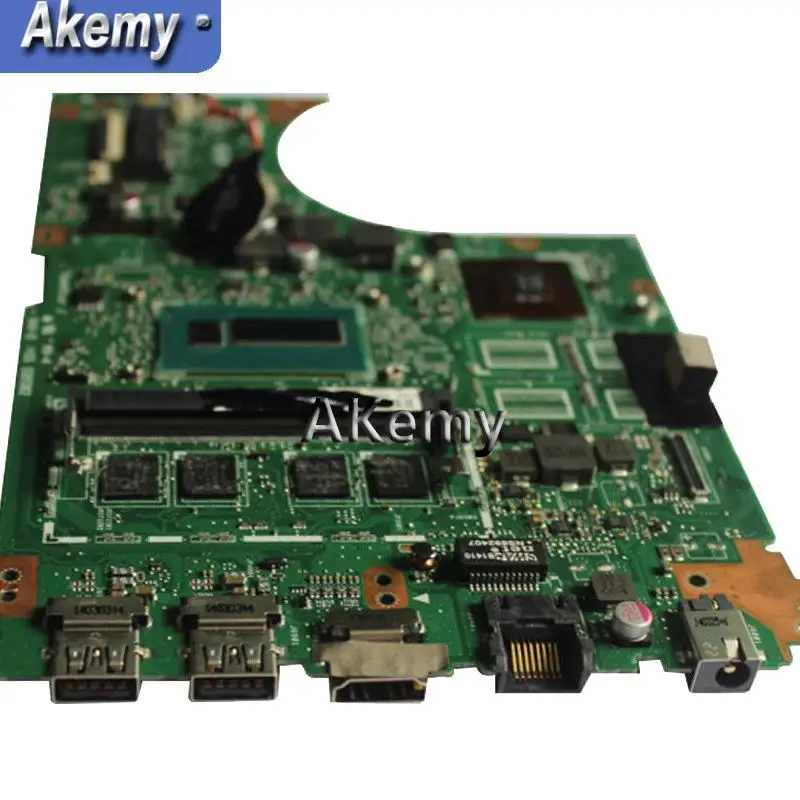 Akemy S451LN Материнская плата ноутбука I5-4200U GT840M для ASUS S451 S451L V451 V451L S451LN S451LB Тесты материнская плата S451LN материнская плата