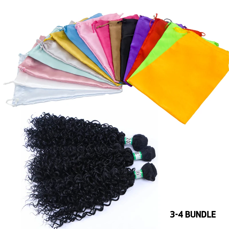 16 стиль пустой атласный Шелковый парик сумки для подарка волос удлинительная упаковка мешок шнурок принять девственницы мешок для волос
