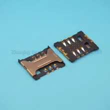 10 шт./лот Sim карт памяти держатель для Lenovo a388t A398T A628t a238t a688t a300t S920 и т. д. 14 мм* 16.5 мм
