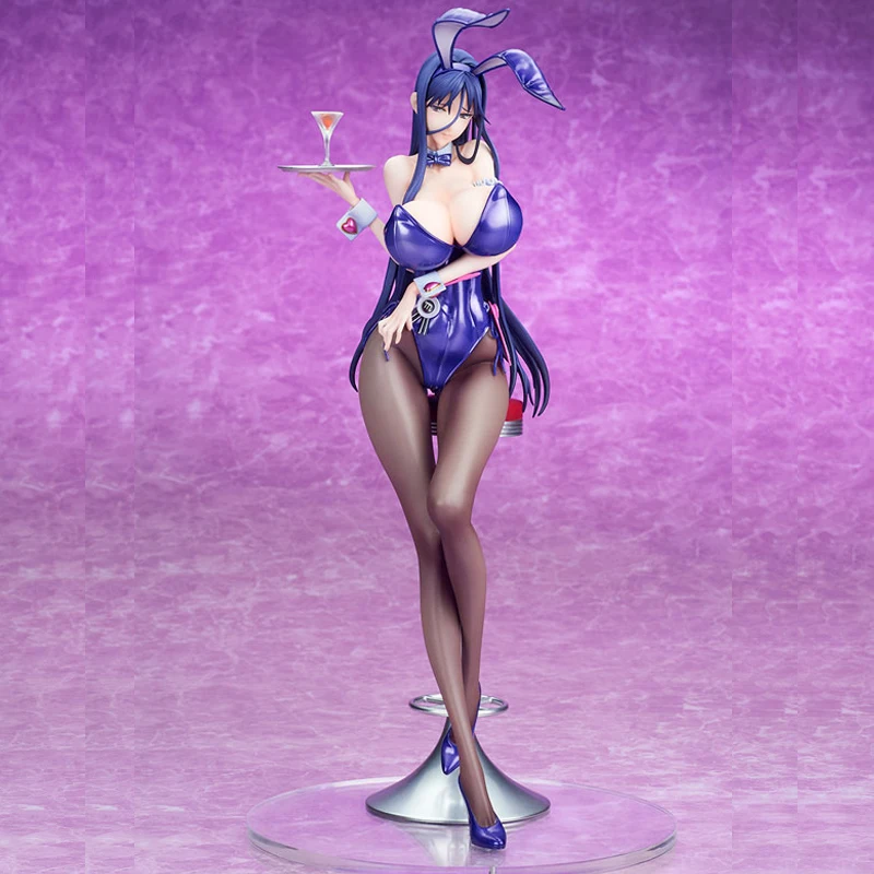 

1/7 Scale Sexy Bunny Girl Suzuhara Misa Action Figure Mahou Shoujo PVC Anime Model Toy Gift Collectibles Bra Removable