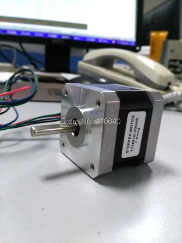 5 pcs Per Lot Nema17 Stepper Motor 17HS4401 17HS16-2004S L40 mm 1.8deg 1.7A 40 N.cm 4 Wires Used for 3D Printer FREE SHIPPING 5 pcs Per Lot Nema17 Stepper Motor 17HS4401 17HS16-2004S L40 mm 1.8deg 1.7A 40 N.cm 4 Wires Used for 3D Printer FREE SHIPPING