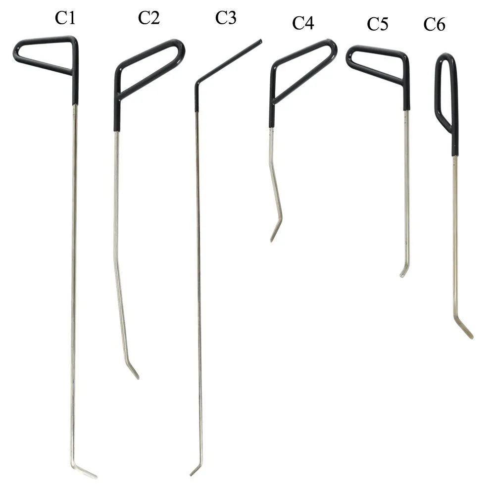 SWHGYWHZ безболезненное удаление града 11 шт. Авто тело вмятин удаление Pdr крюк стержни набор инструментов-град и авто автомобиль Дин вмятина ремонт