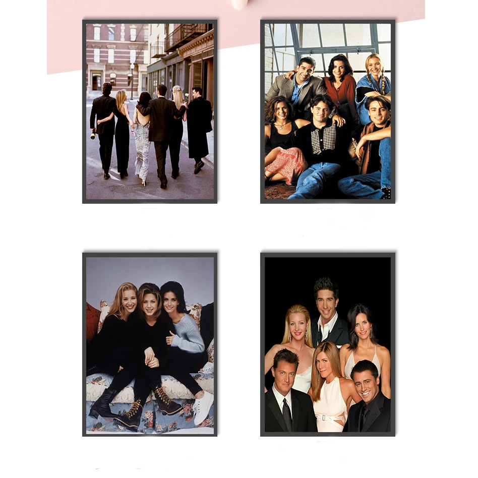Movie Poster Friends TV Show Canvas Painting House Art Interior
