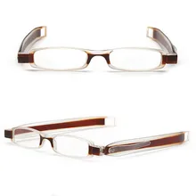 Простой стиль мини зажим для носа 360 градусов складные очки для чтения Gafas Para изогнутые очки женские очки для дальнозоркости+ 1,0+ 1,5 до+ 4,0