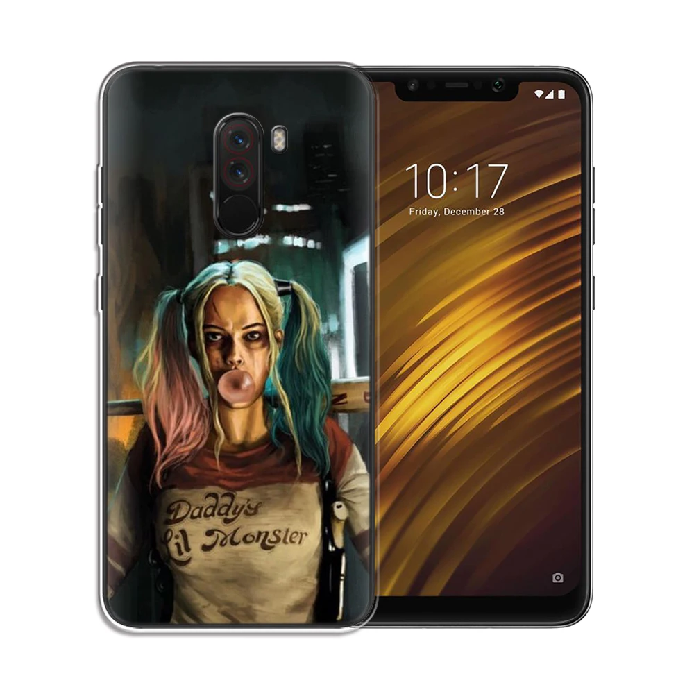 Мягкий чехол из ТПУ Для Xiaomi Pocophone F1, силиконовый чехол для Xiaomi Pocophone F1, Защитные чехлы для телефонов