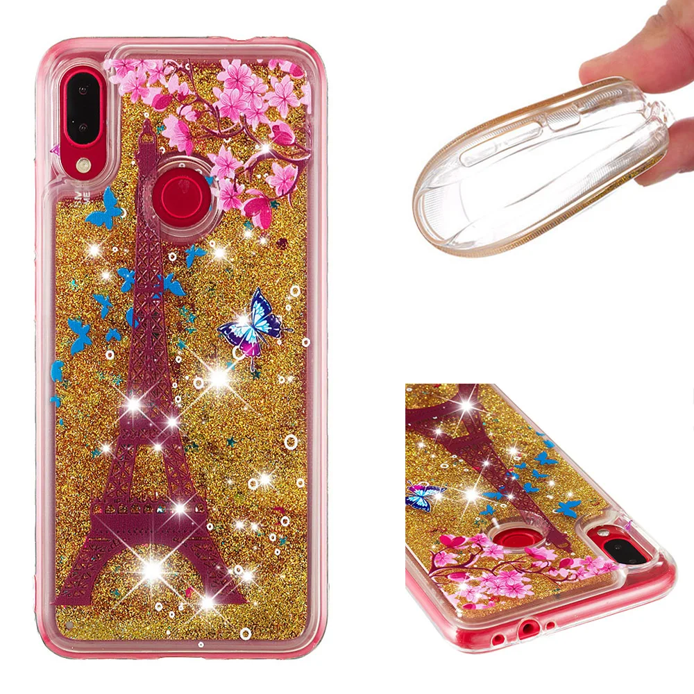 

Fashionable cartoon painting is suitable for Xiaomi Redmi Note 7 dynamic quicksand anti - falling mobile phone shell