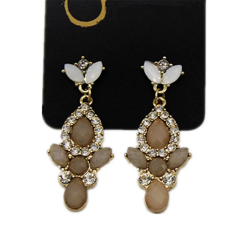 

The new fashion jewelry beautifully minimalist fashion female stud earrings Long eardrop earrings for women