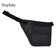 Новые мужские Бизнес грудь нейлоновая сумка модные Повседневное путешествия многослойная молнии Дизайн сумка с Anti-theft карман для мобильного телефона