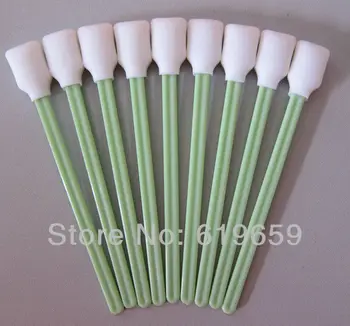 

POST free shipping - 300 pcs spong sticks/cleaning swabs for print head swab compatible with eco-solvent and Water ink