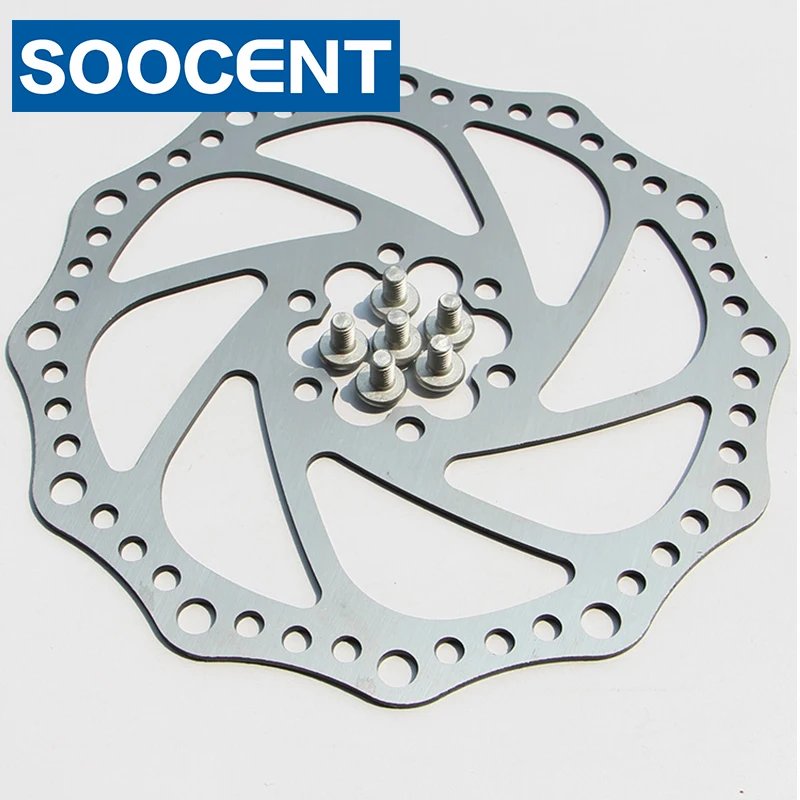 2pcs/lot 160 mm disc brake disc mountain bike /six hole Bicycle disc