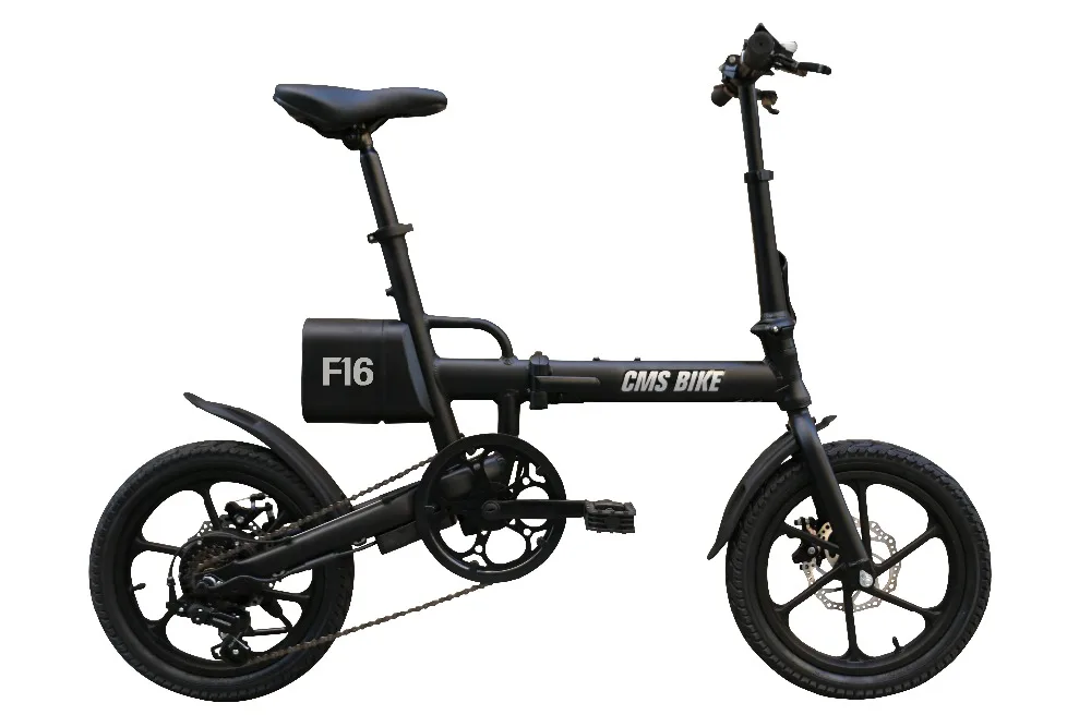 Best foldable electric bike lithium battery bicycle intelligent city bike variable speed 16inch 36v250w motor disc brake 7.8ahbattery 15