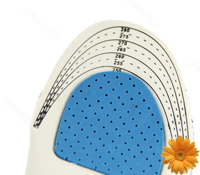 Free Size Unisex Orthotic Arch Support Shoe Pad Sport Running Gel Insoles Insert Cushion for Men Women Running Hiking Sports New (6)