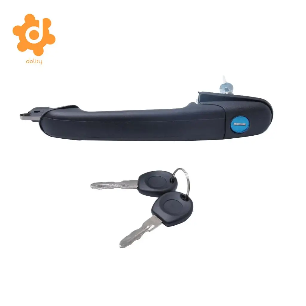 Наружная ручка двери автомобиля с ключом замок для VW POLO Хэтчбек MK4 6N1 94-99 6N0837207C 6N0837207D