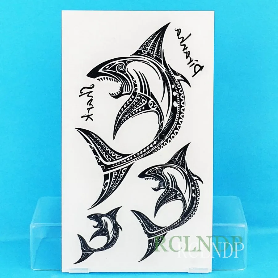 Водостойкая временная татуировка Золотая рыбка плавающая Золотая рыбка тату наклейки флэш-тату поддельные татуировки для девушек и женщин - Цвет: Темный хаки