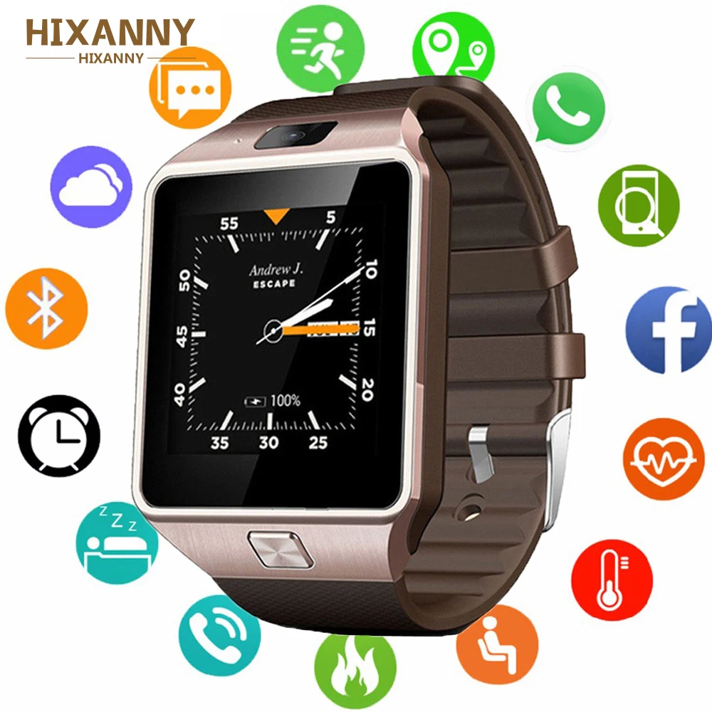 

Smartwatch 3G WIFI QW09 Android Smart Watch Bluetooth 4.0 Real-Pedometer SIM Card Call Anti-lost Smartwatch PK DZ09 GT08