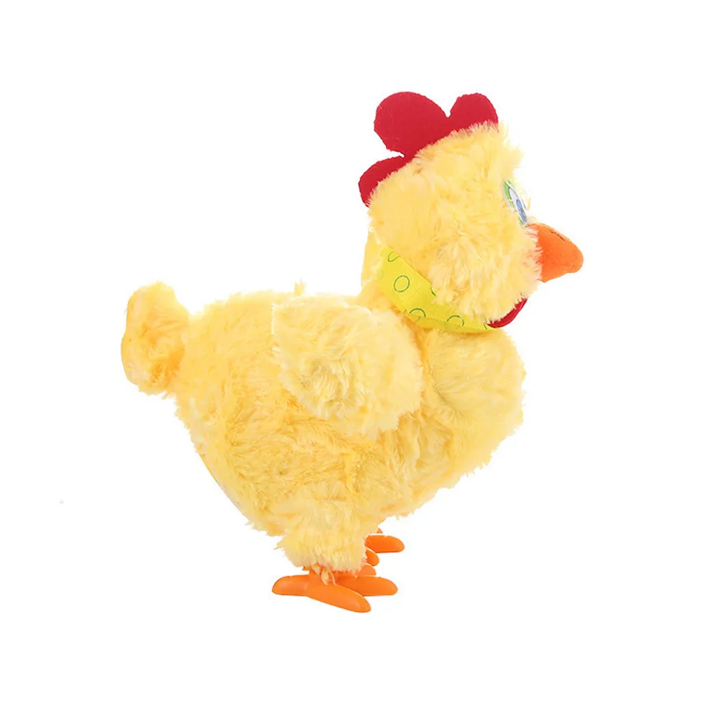 1 шт. в комплекте, детское, любимые Откладывание яиц плюшевая игрушка «цыпленок» Электрический Курица музыкальный Танцы для малышей и детей