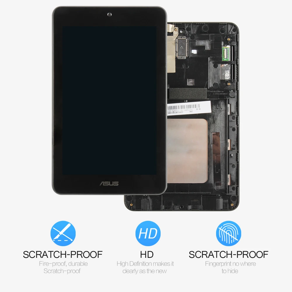 Для Asus MemoPad HD7 ME173 ME173X K00B ЖК дисплей матрица кодирующий преобразователь сенсорного