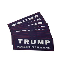 10 Pack US general election stickers Trump Make America Great Again Bumper Sticker souvenir High Quality