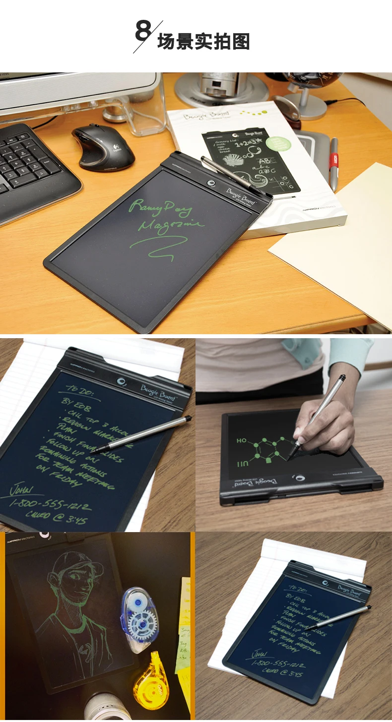 Модели 10.5 дюймов Большой экран электронный ЖК-дисплей ручная роспись детских почерк доска