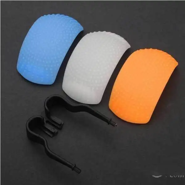 EnjoyShop 3 Color Pop Up Flash Diffuser Set for DSLR SLR Camera | Электроника