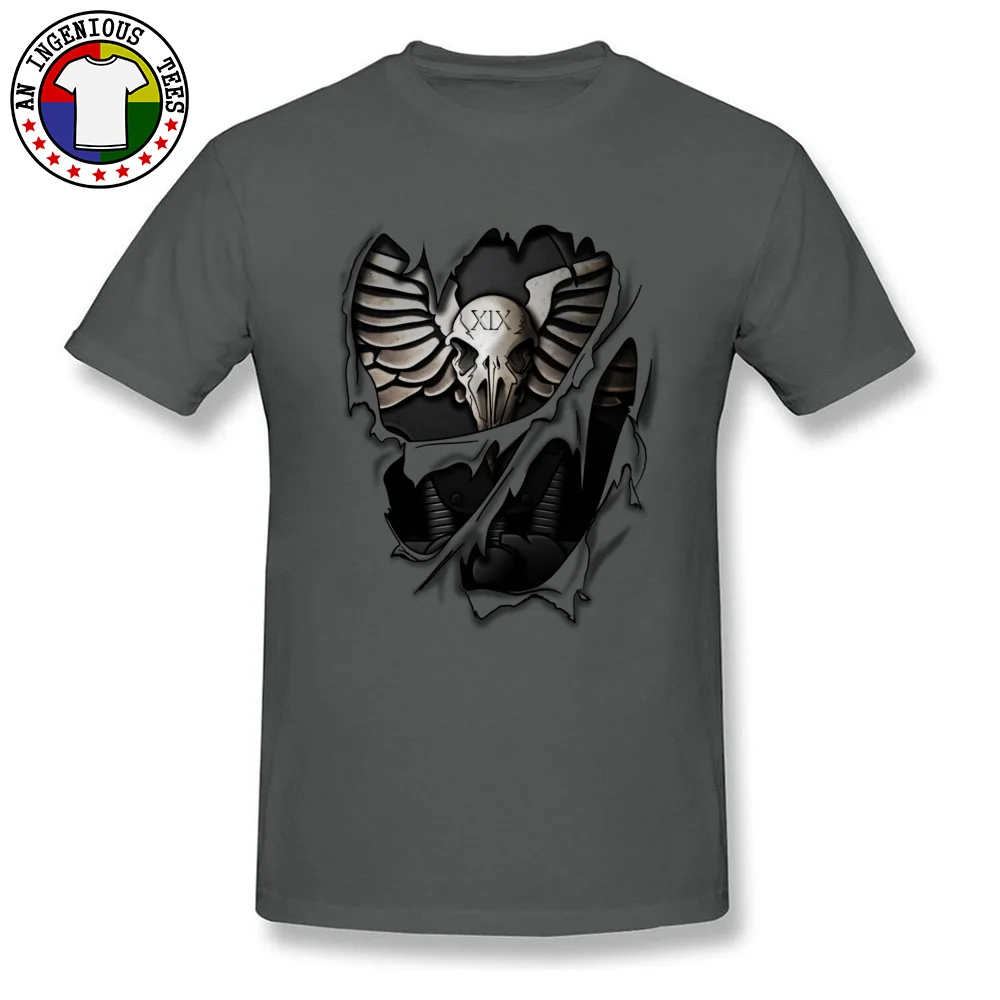 Gift Tshirts Funny Round Collar Raven Guard Armor Pure Cotton Men's Tops & Tees Design Short Sleeve Tshirts Drop Shipping Raven Guard Armor carbon