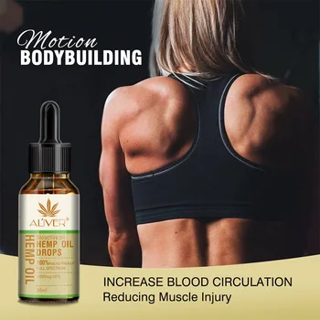 

High Quality Essential Oil Hemp Seed Relieve Stress Pain Easy Sleep Body Massage Care Relax Soothing