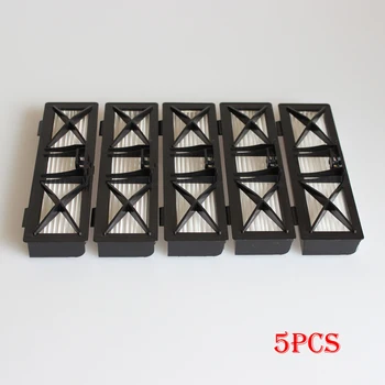 

5 pack /lot Robot Cleaner HEPA Filter replacement for Neato BotVac D70 70E 75 80 85 Robotic Cleaner New Arrival