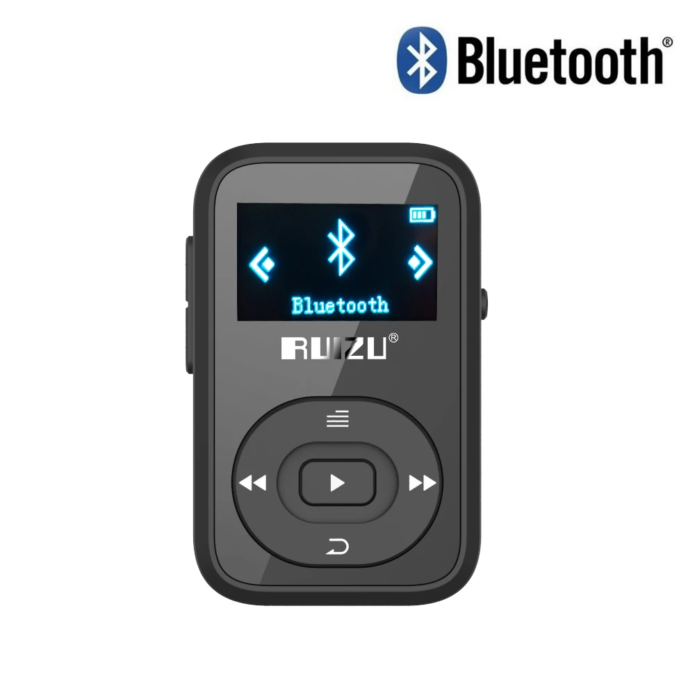 MP3 Player Bluetooth Walkman RUIZU X26 Mini Clip 8GB Can Play 30 Hours Support SD Card FM Radio Voice Recorder Mp3 Music Player bluetooth-music-player : image MP3 Player Bluetooth Walkman RUIZU X26 Mini Clip 8GB Can Play 30 Hours Support SD Card FM Radio Voice Recorder Mp3 Music Player bluetooth-music-player