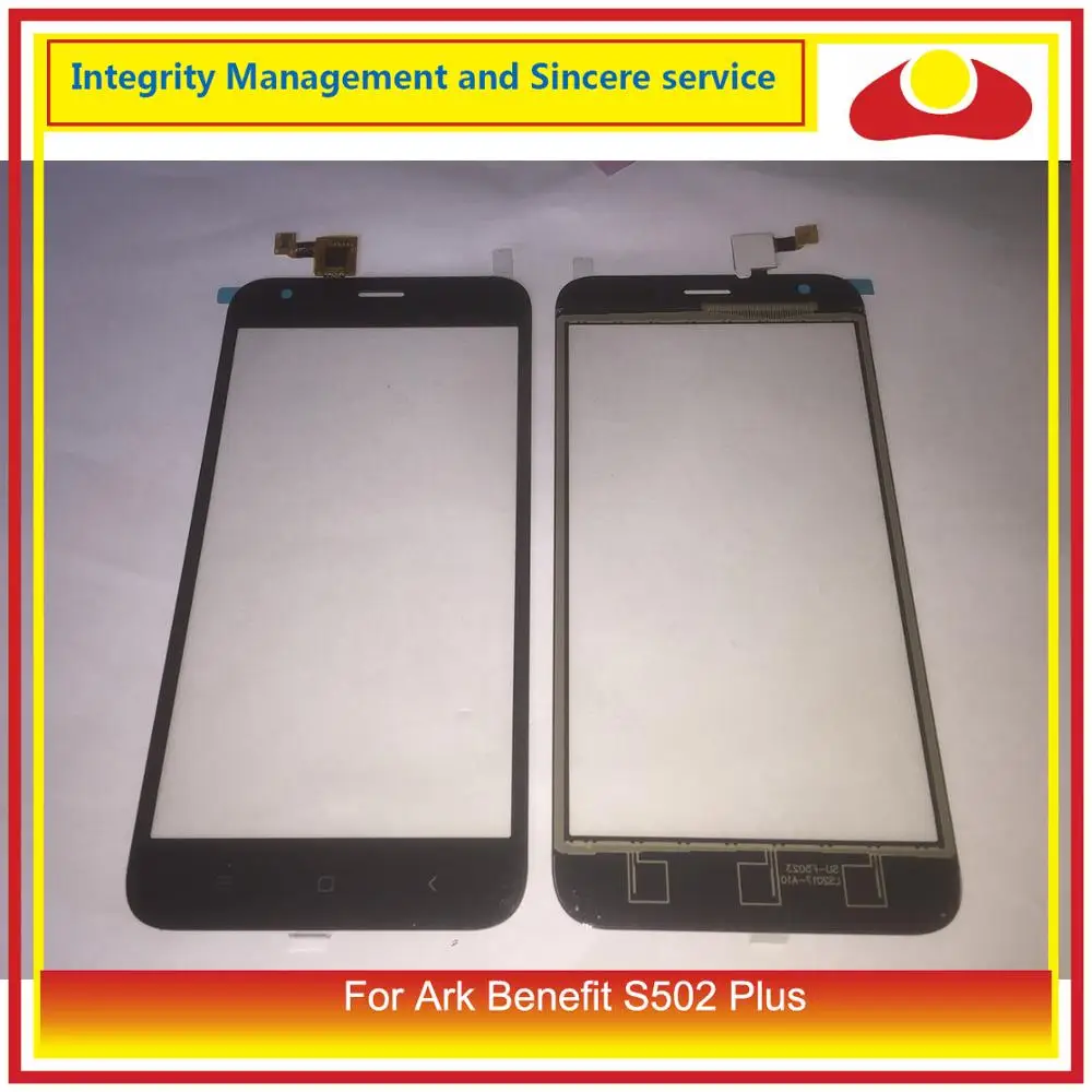 

ORIGINAL For Ark Benefit S502 Plus Touch Panel Screen Sensor Outer Glass Lens For Ark Benefit S502 Plus Touch screen