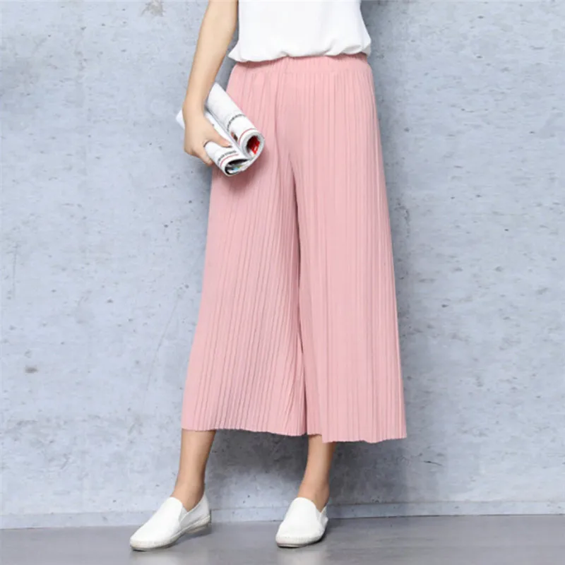 Aliexpress.com : Buy Summer Womens Chiffon Wide Leg Pants
